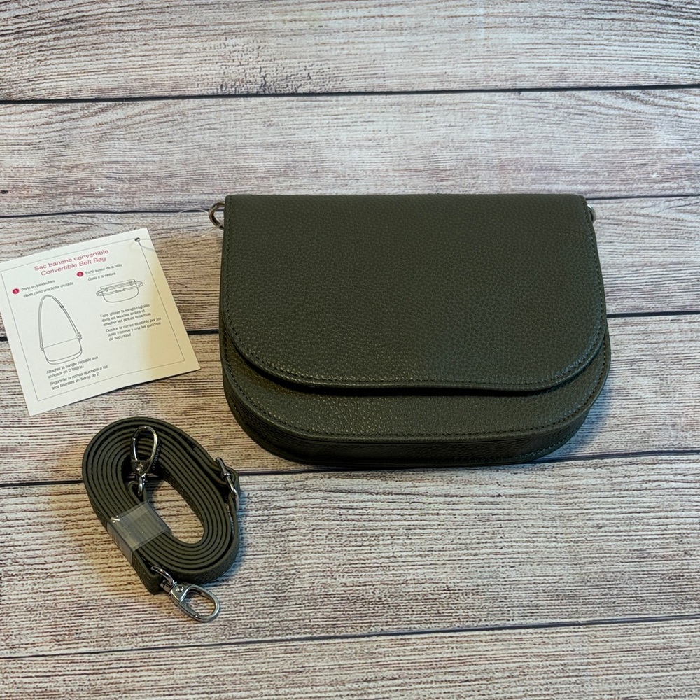 Thirty-one Olive Green Crossbody Bag